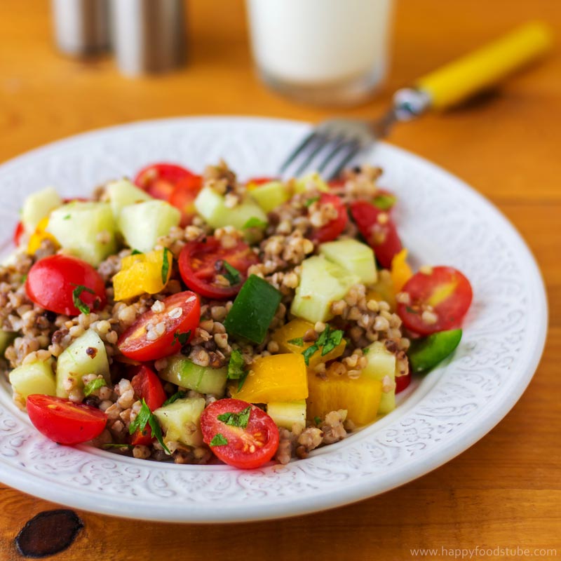 Buckwheat Salad HappyFoods Tube
