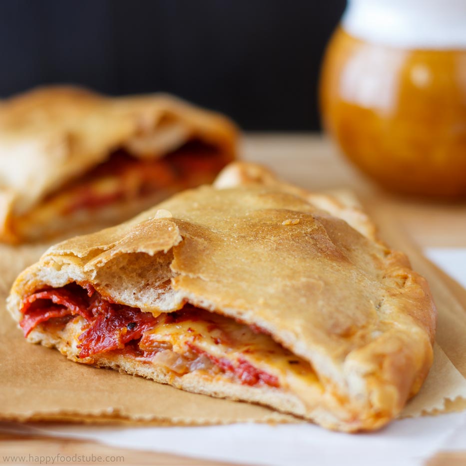 Calzone Pizza HappyFoods Tube