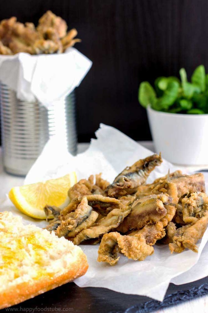 Deep Fried Anchovies Recipe Happy Foods Tube