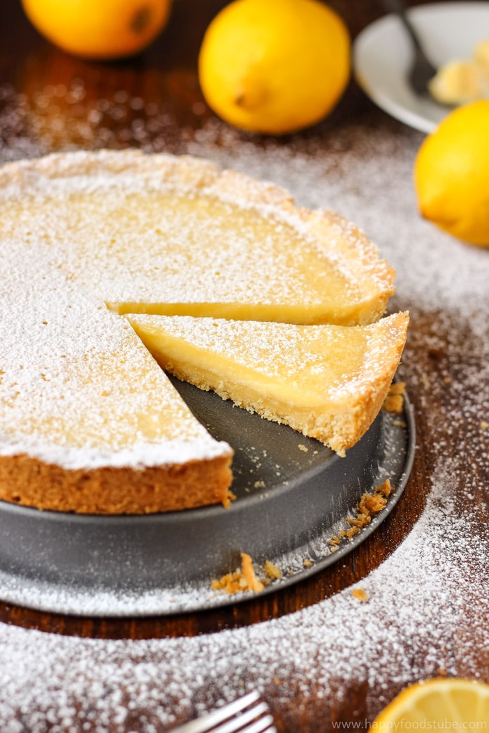 Simple Homemade Lemon Tart Picture