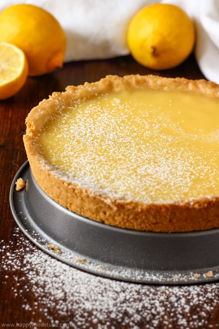 Simple Homemade Lemon Tart Pictures