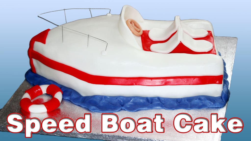 Speed Boat Cake Thumbnail Picture