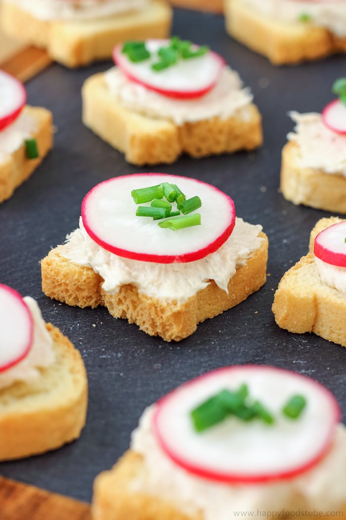 Tuna Mousse Dip and Appetizers Photo