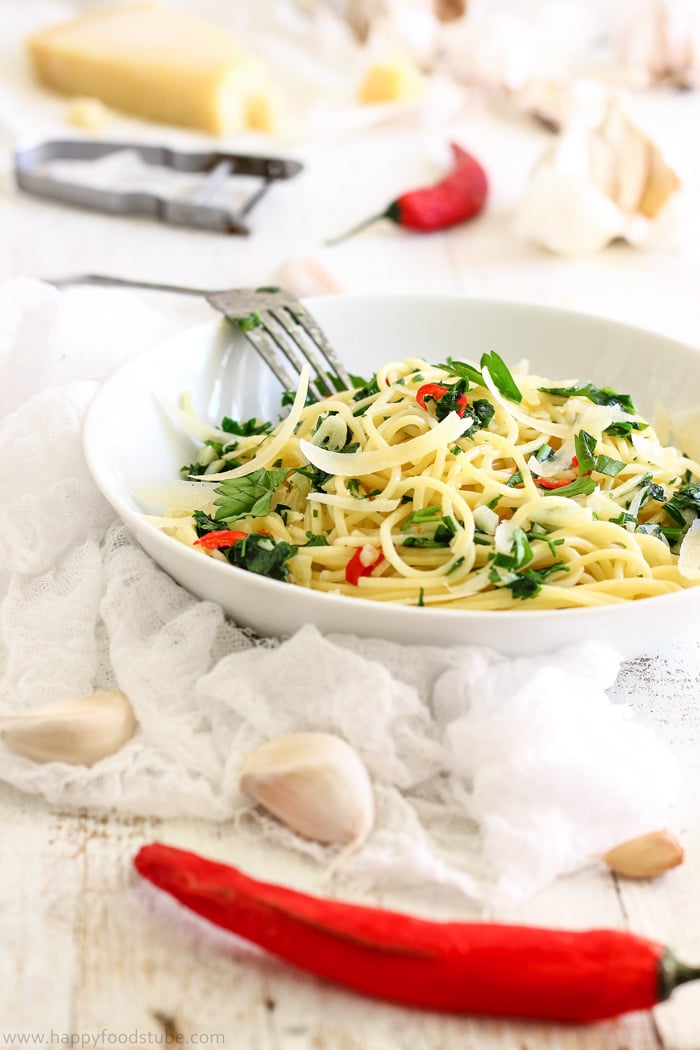 Spicy Spaghetti Aglio Olio & Peperoncino Picture