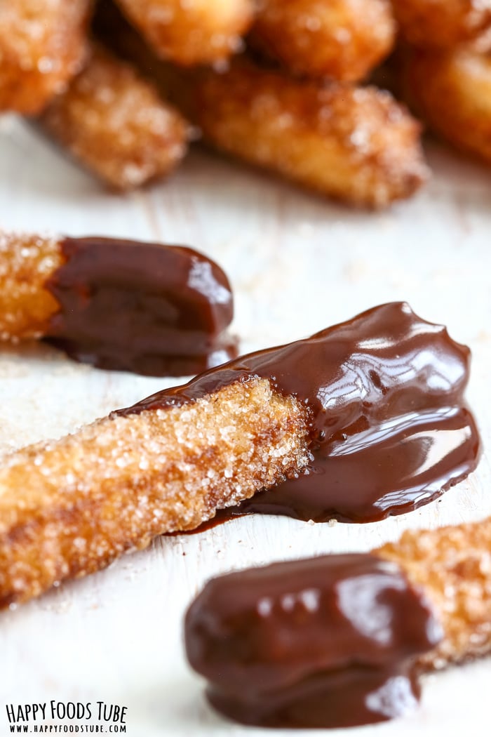 Recipe: 'Churros' (Spanish donuts). Spanish cuisine