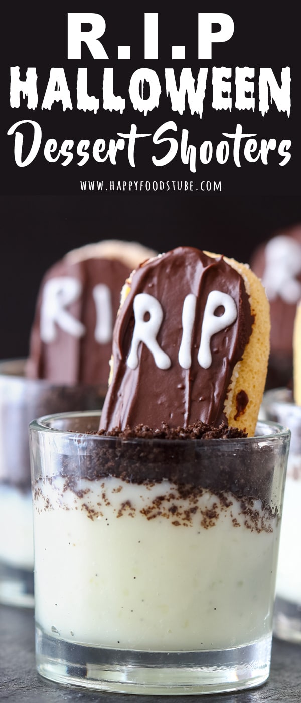 RIP Halloween Dessert Shooters Recipe