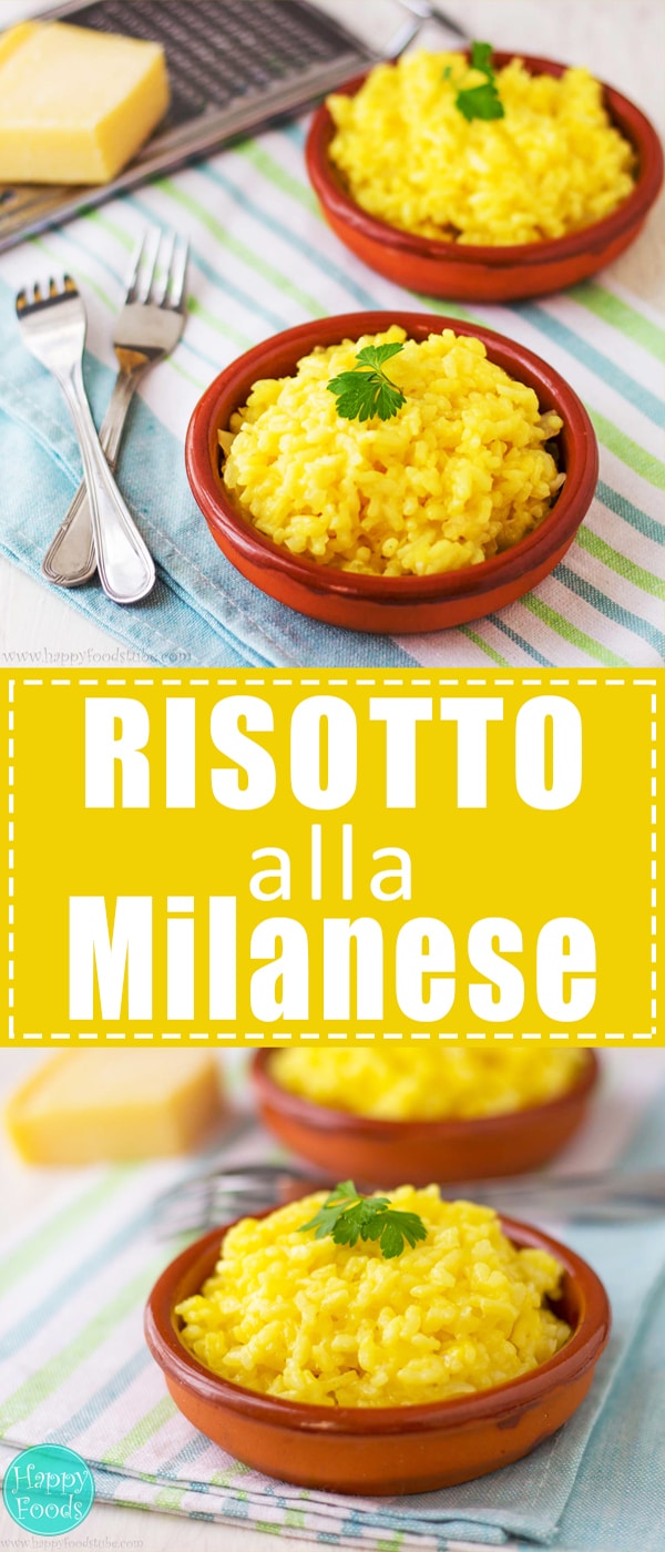 Easy Risotto Alla Milanese Recipe HappyFoods Tube