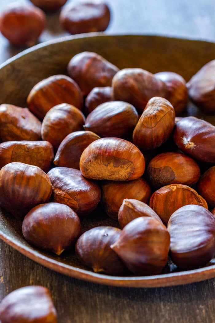 Roasted Chestnuts Recipe How to Roast Chestnuts in the Oven