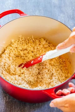 How to make risotto alla Milanese step 2