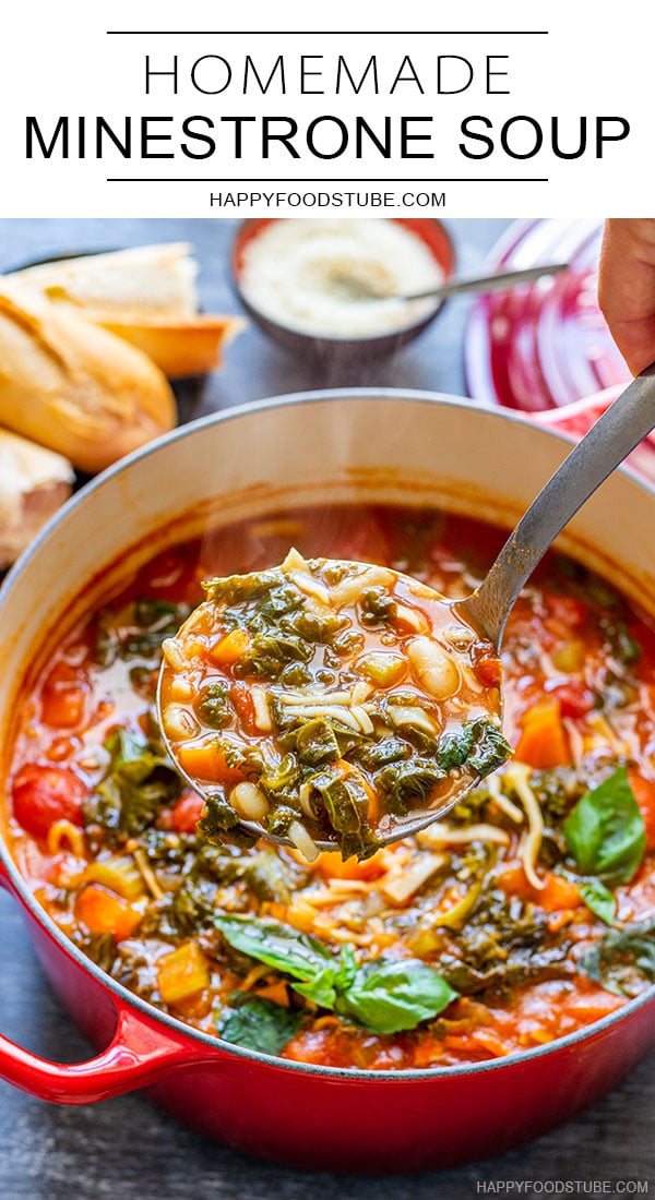 Minestrone soup pin