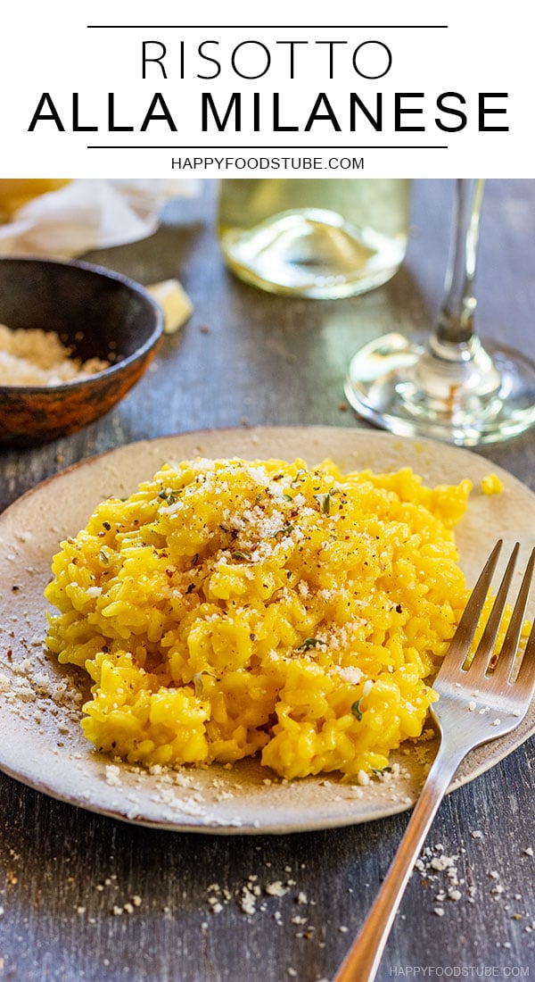 Risotto Milanese Pin