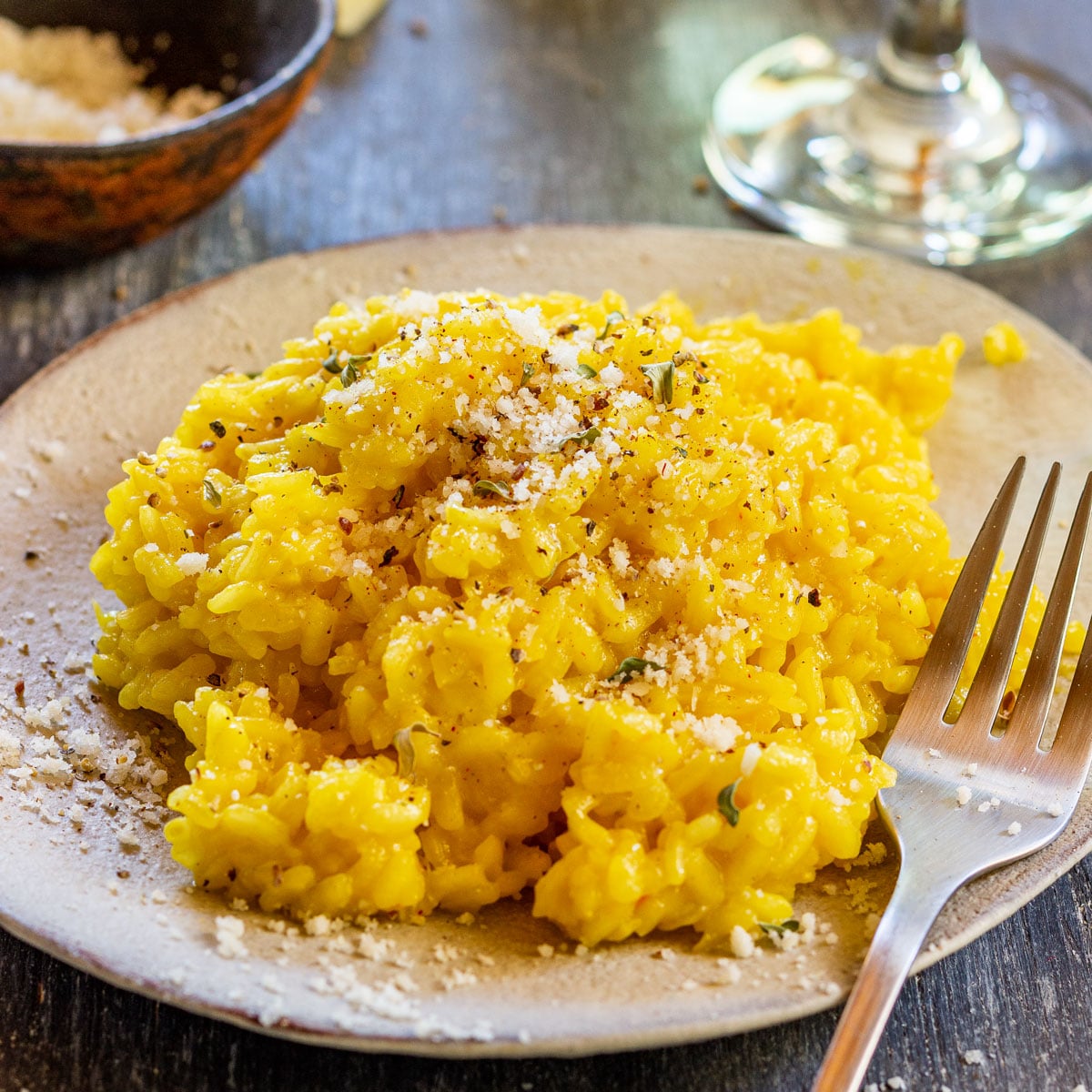 Easy Risotto Milanese Recipe - Happy Foods Tube