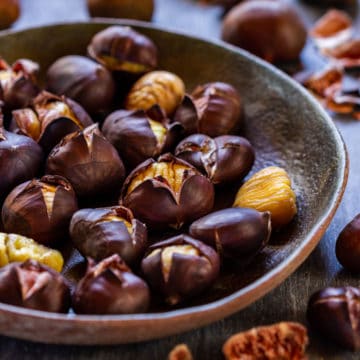Roasted chestnuts recipe