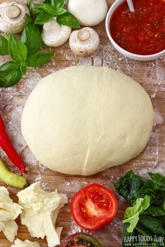 Homemade Pizza Dough made from scratch