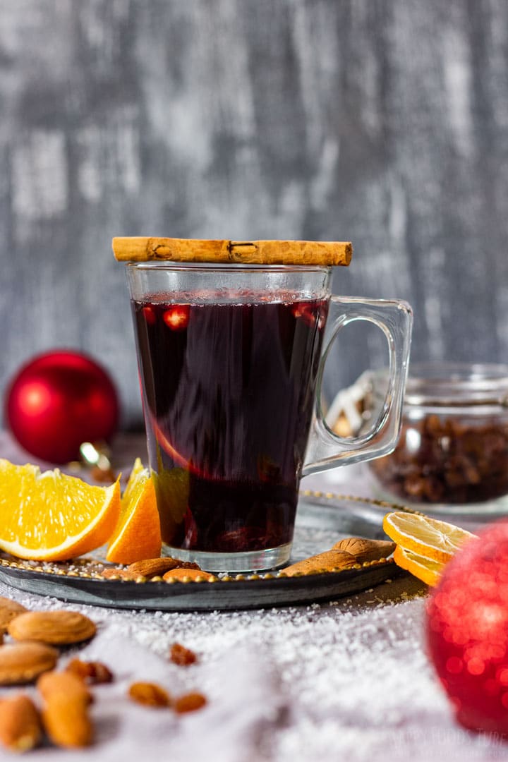 Spiced mulled wine