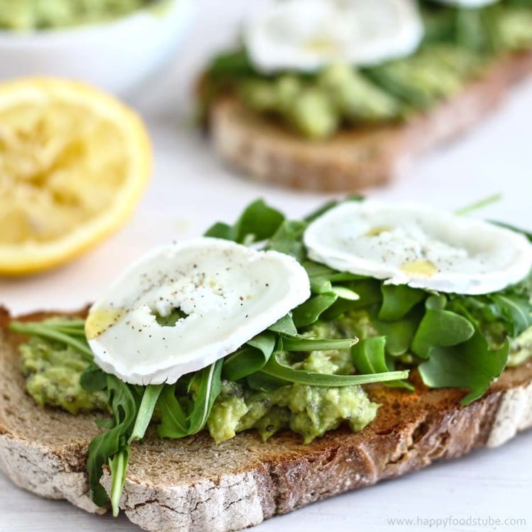 Sourdough Bread with Avocado Spread