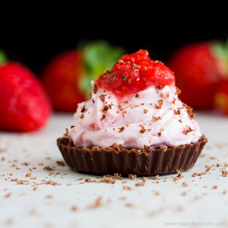 Chocolate Strawberry Treats Dessert Recipe