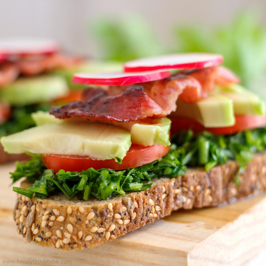 Parsley Sandwich Toast Delight