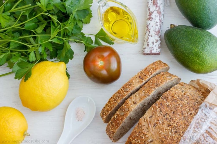 Parsley-Toast-Delight-Ingredients