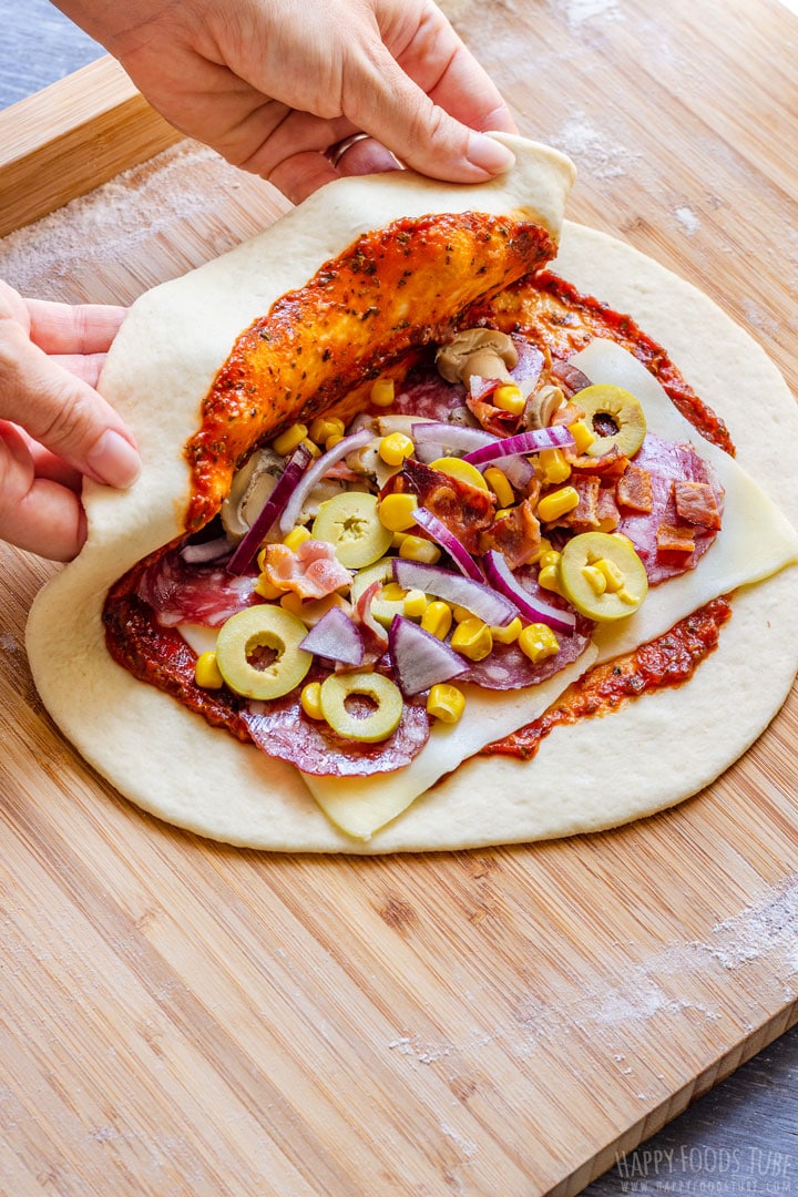 how to make homemade calzones with pizza dough