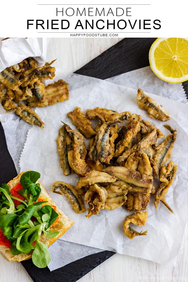 Deep fried anchovies