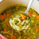 Spring vegetable soup recipe