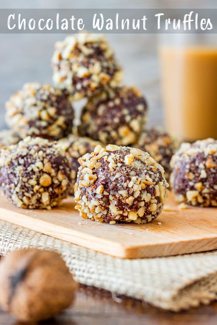 Chocolate Walnut Truffles Pin