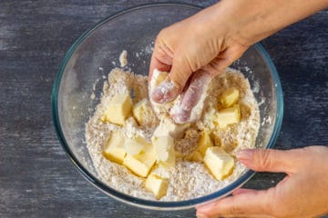 How to make frangipane pastry step 1