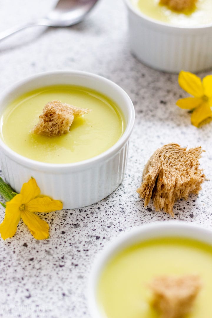 Homemade Zucchini Soup