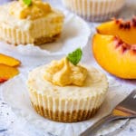 Peach Cheesecakes Recipe