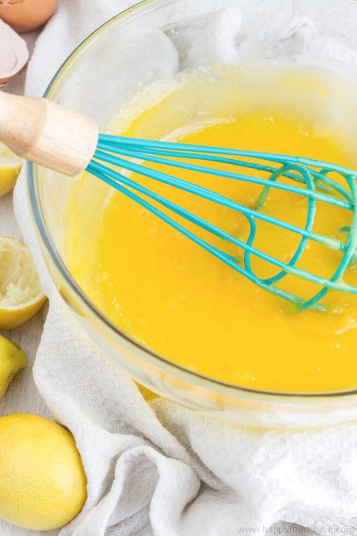 Homemade Lemon Curd. Step by step | happyfoodstube.com