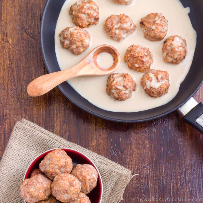 Oven Baked Swedish Meatballs Recipe HappyFoods Tube