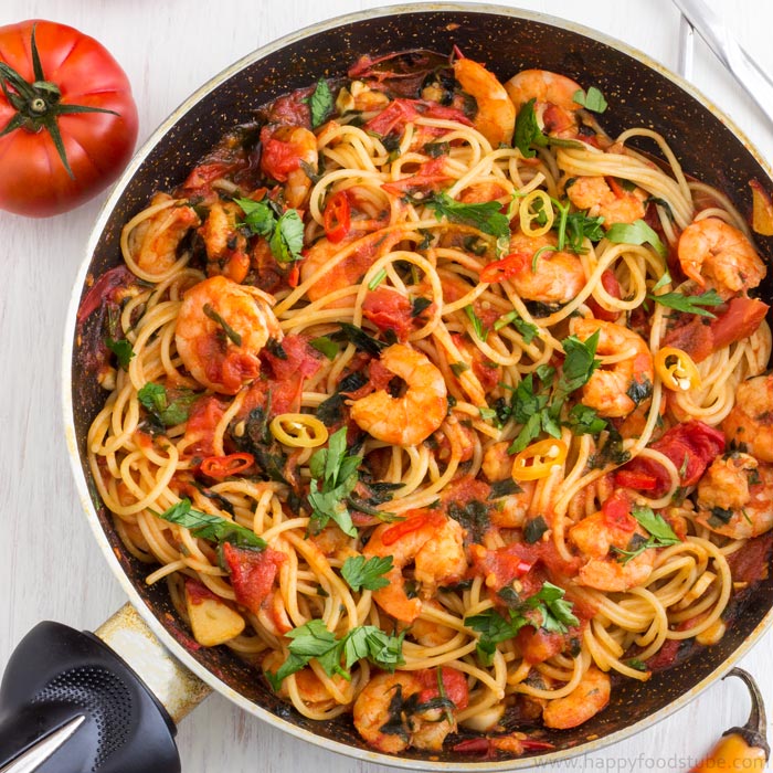 Featured image of post Steps to Prepare Spicy Shrimp Pasta Recipes