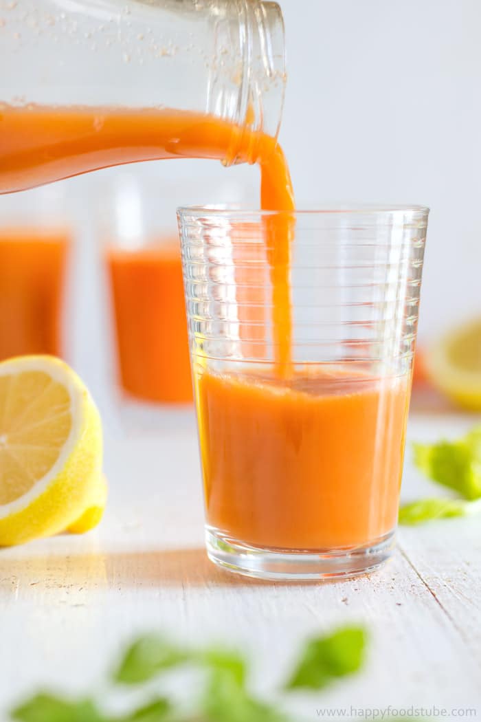 Winter Vitamin Boosting Juice Recipe Happy Foods Tube