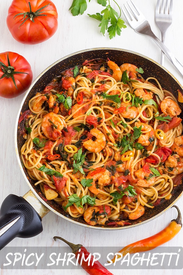 Best Spicy Shrimp Spaghetti Recipe