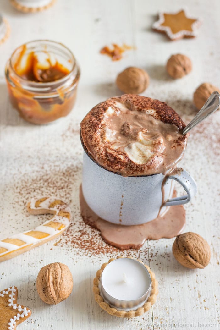 Creamy Dulce de Leche Hot Chocolate Photo