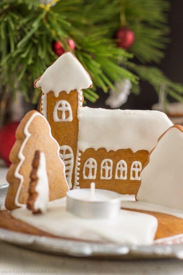Gingerbread Christmas Candle Holder Happy Foods Tube