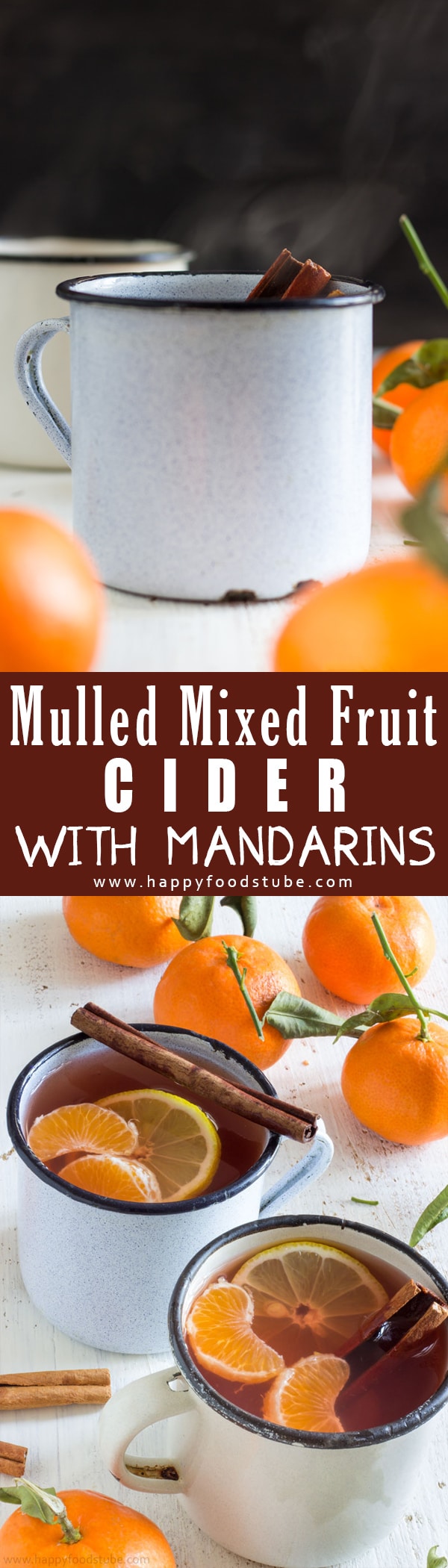 Mulled Mixed Fruit Cider with Mandarins Recipe