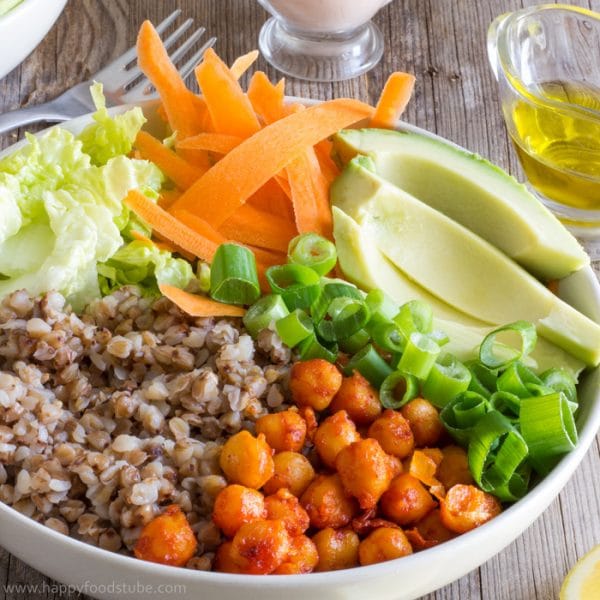 Nourishing Buddha Bowl | happyfoodstube.com