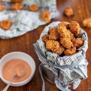 Crispy popcorn chicken recipe