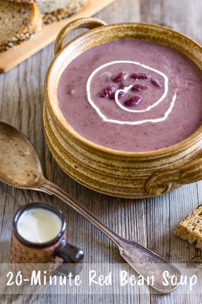 Easy Red Bean Soup Pin