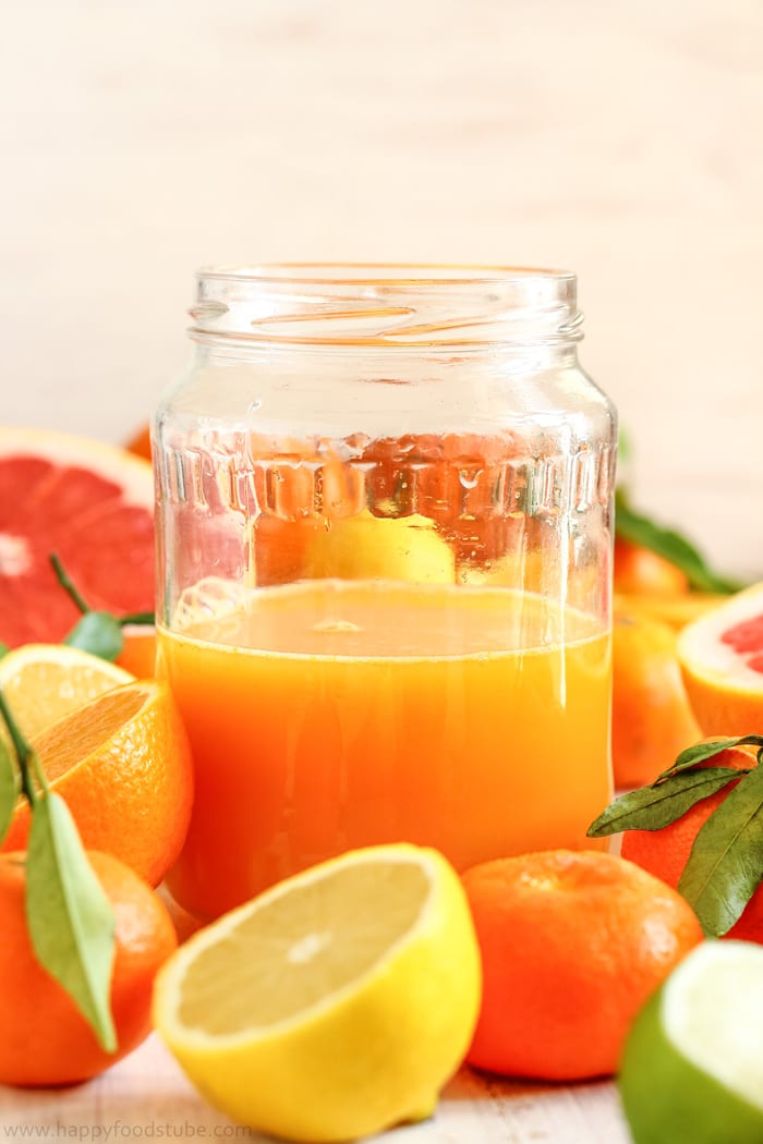 Homemade Anti Aging Citrus Juice Recipe