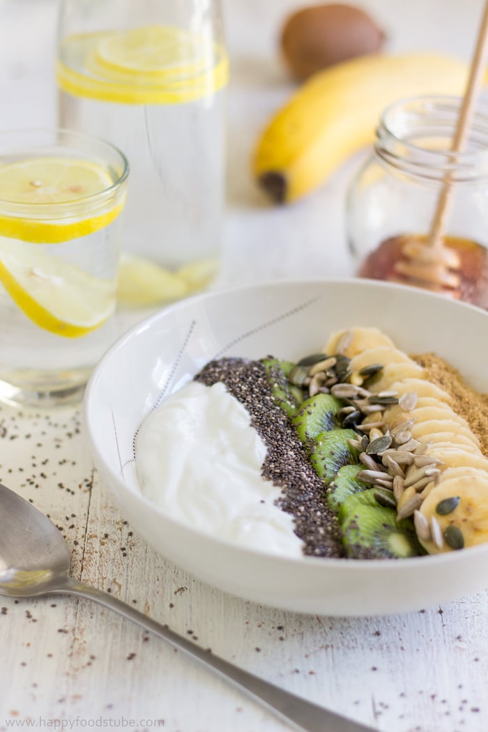 Super Healthy Breakfast Bowl Recipe - Happy Foods Tube Super Healthy Breakf