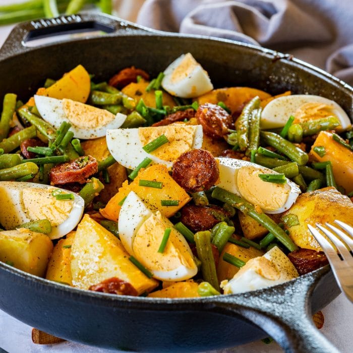 Spanish Chorizo Potato Salad