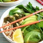 Homemade Ramen with Chow Mein Noodles Image