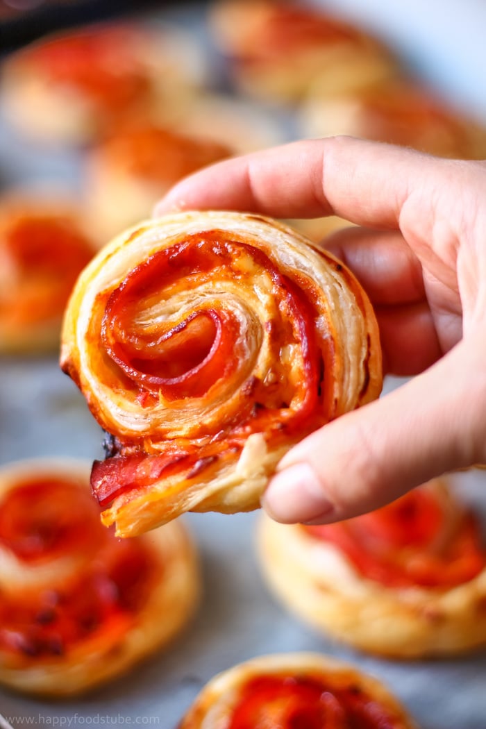 Bacon Pinwheels with Cheddar Photo