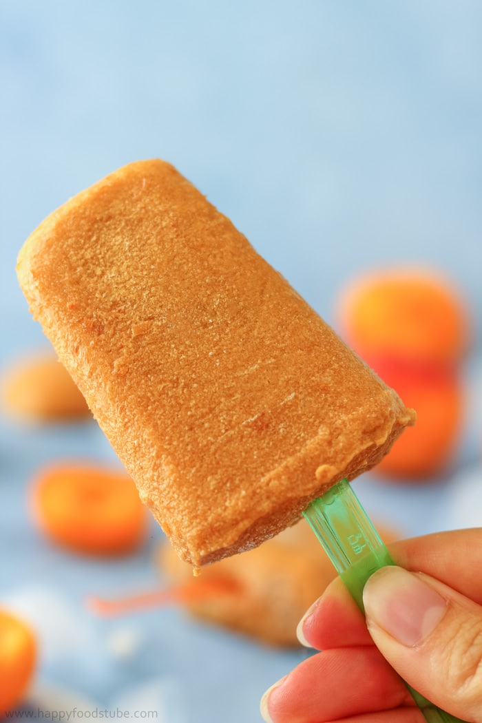 Apricot Coconut Popsicles Pic