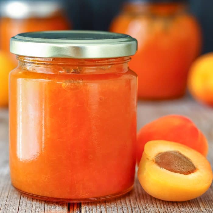 Small Batch Low Sugar Apricot Jam