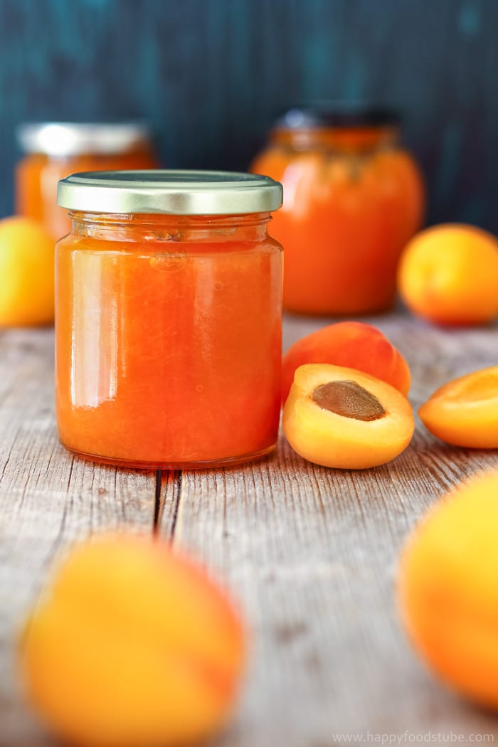 Extra organic apricot jam - Family size