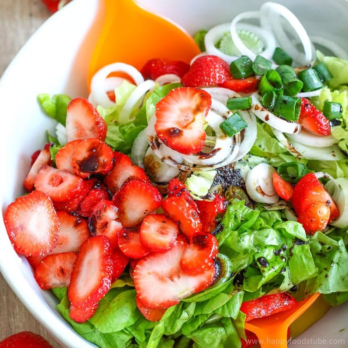 Strawberry Salad with Poppy Seed Dressing Image